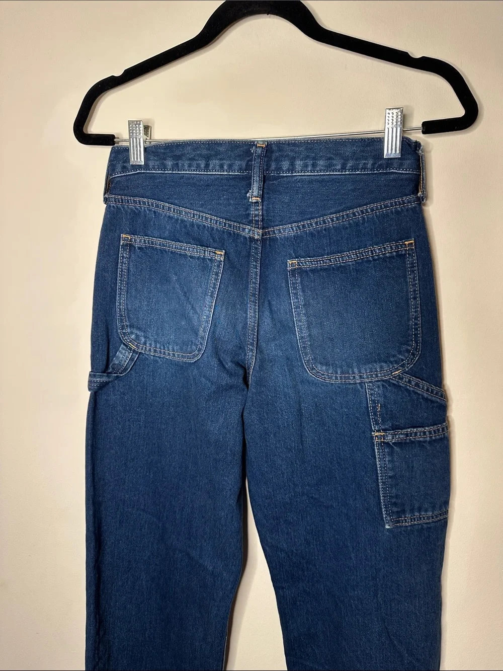 GAP Teen Dark Wash Carpenter Jeans